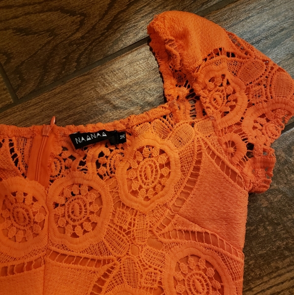 Fashion Nova Crochet Mini Dress - Picture 6 of 6